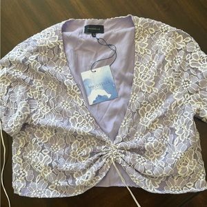 NEW Majorelle Cropped Blouse